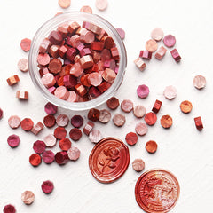 23-Color Octagonal Wax Granules 160PCS Sealing Wax Granules