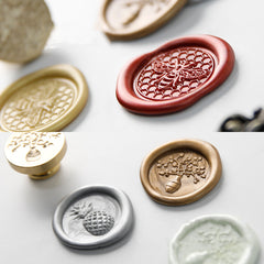 Vintage Personalized Wax Seal Stamp Set