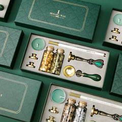 Vintage Personalized Wax Seal Stamp Set