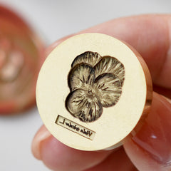 Limited Edition Wax Seal Stamp Head Plant Series 2