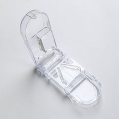 2Pcs Tweezers Set Straight and Cutter Wax Pellets Splitter