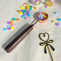 Wax Seal Spoon Sealing Spoon with Black Walnut Handel