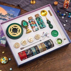 Botanical Flower 15 in 1 Gift Box Wax Seal Stamp Set