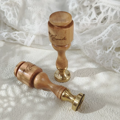 1 Set Original Handmade Wax Spoon And Handle