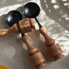 1 Set Original Handmade Wax Spoon And Handle