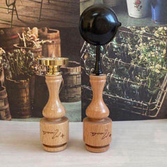 1 Set Original Handmade Wax Spoon And Handle