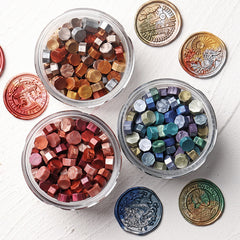 23-Color Octagonal Wax Granules 160PCS Sealing Wax Granules