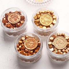 23-Color Octagonal Wax Granules 160PCS Sealing Wax Granules