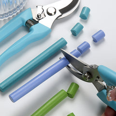 Premium Curved Gardening Scissors with Wax Stick Trimmer