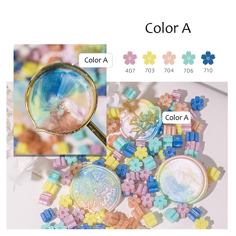 Cherry Blossom Series Sparkling For Wax Seal Stamp