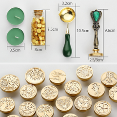 DIY Wax Seal Stamp Kit with Gift Box