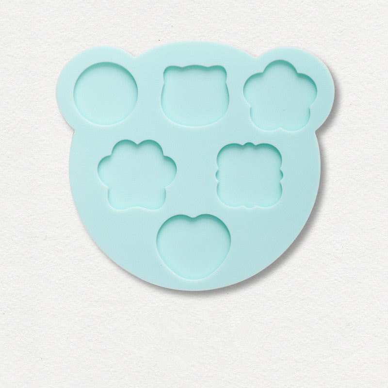 Square & Bear Silicone Wax Seal Mat Mold