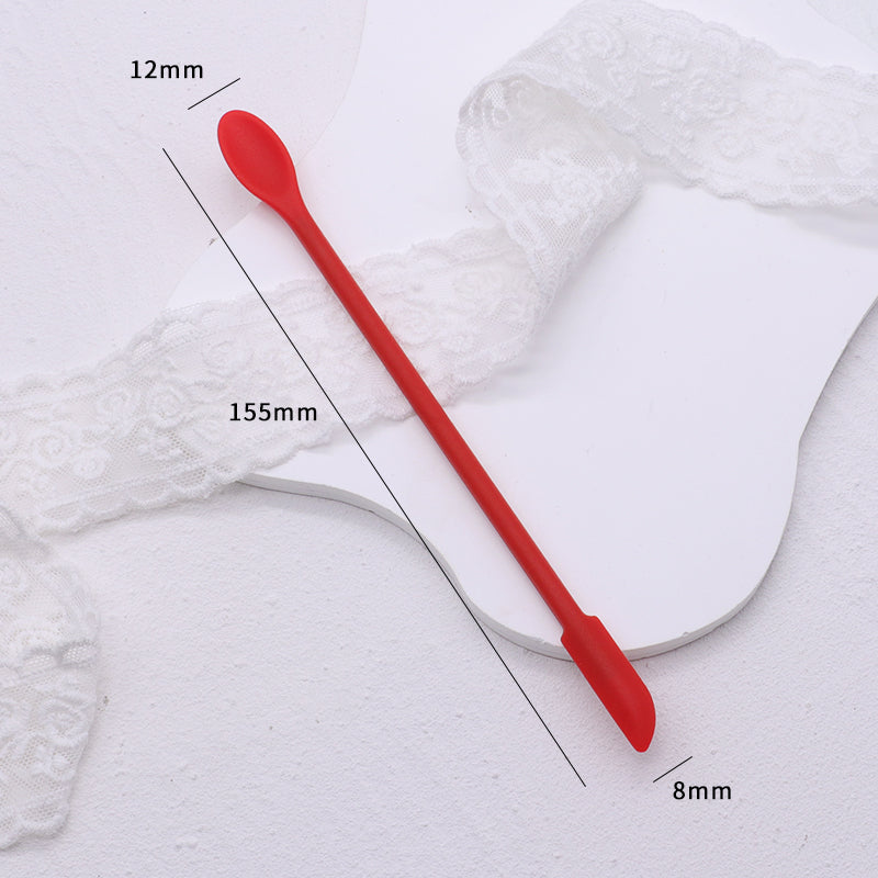 2PCS Mini Wax Stamp Silicone Scraper