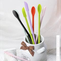 2PCS Mini Wax Stamp Silicone Scraper