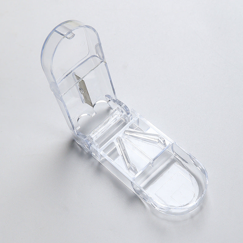 2Pcs Tweezers Set Straight and Cutter Wax Pellets Splitter