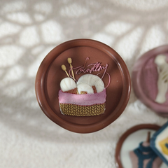 Limited Edition Wax Seal Stamp Head Sewing and Handmade Series 4