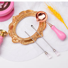 3PCS Stainless Steel Stirring Needle Spoon Tool