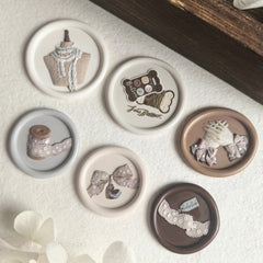 Limited Edition Wax Seal Stamp Head Sewing and Handmade Series 4