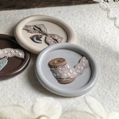 Limited Edition Wax Seal Stamp Head Sewing and Handmade Series 4