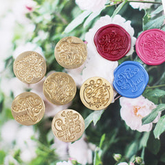 Custom Wax Seal Kit For Wedding Invitation and Gifts