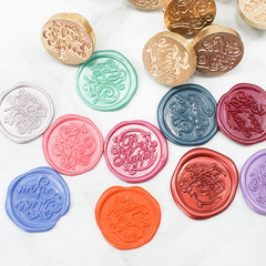 Custom Wax Seal Kit For Wedding Invitation and Gifts