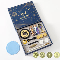 High Quality 14 in 1 Gift Box Wax Seal Stamp Kit